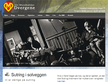 Tablet Screenshot of dvergene.no